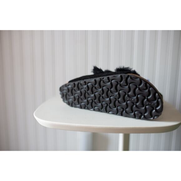 Birkenstock Arizona Shearling Suede Leather Sandal 37 NWT - Picture 4 of 4